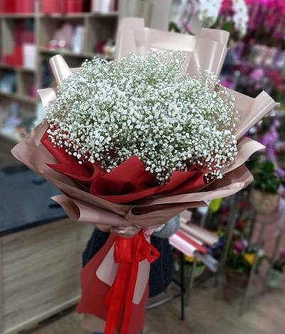 Букет цветов из: Гипсофила в Ногинск-9