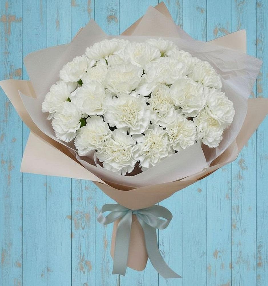 Букет цветов из: Гвоздики в Ногинск-9