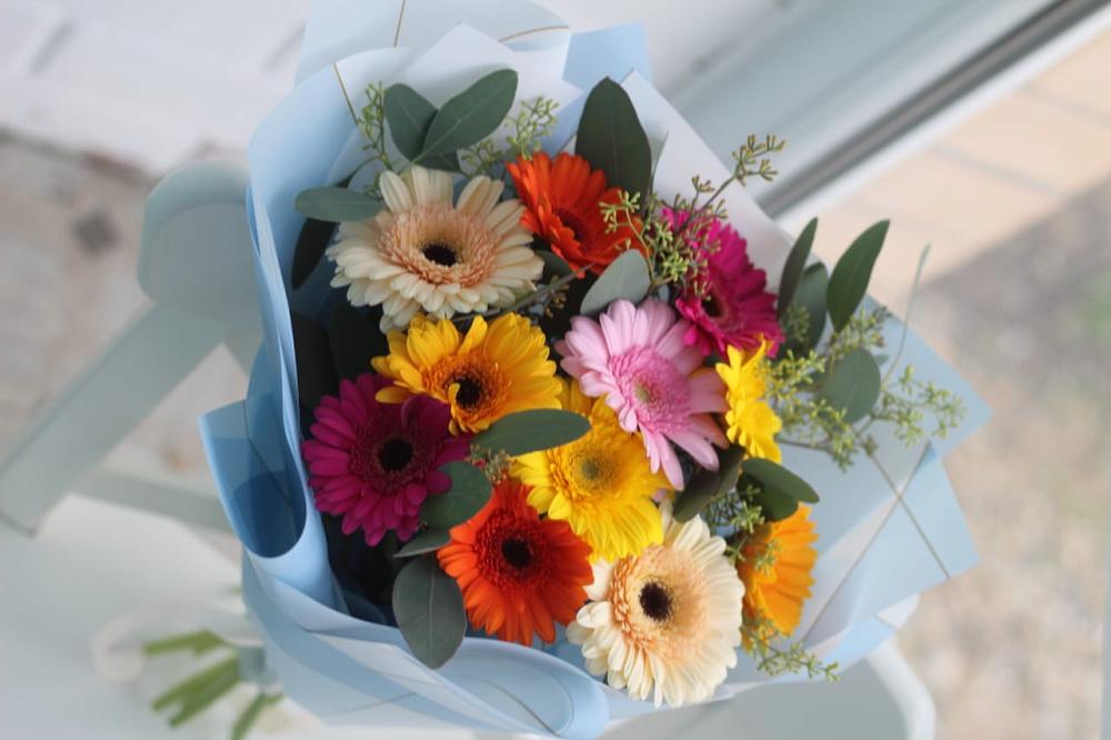 Букет цветов из: Герберы в Ногинск-9