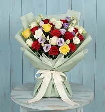 Букет цветов из:  Розы #REPLACE_PRED# Ногинск-9