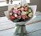 Букет цветов из: Розы, Лизиантусы и Гвоздики в Ногинск-9
