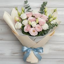 Букет цветов из:  Лизиантусы в Ногинск-9