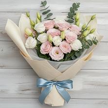 Букет цветов из:  Лизиантусы в Ногинск-9