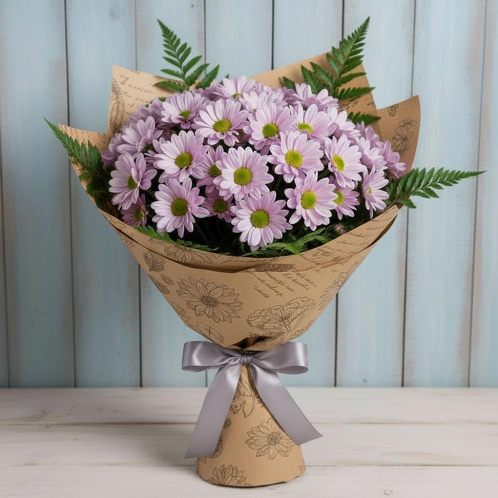 Букет цветов из: Хризантемы в Ногинск-9