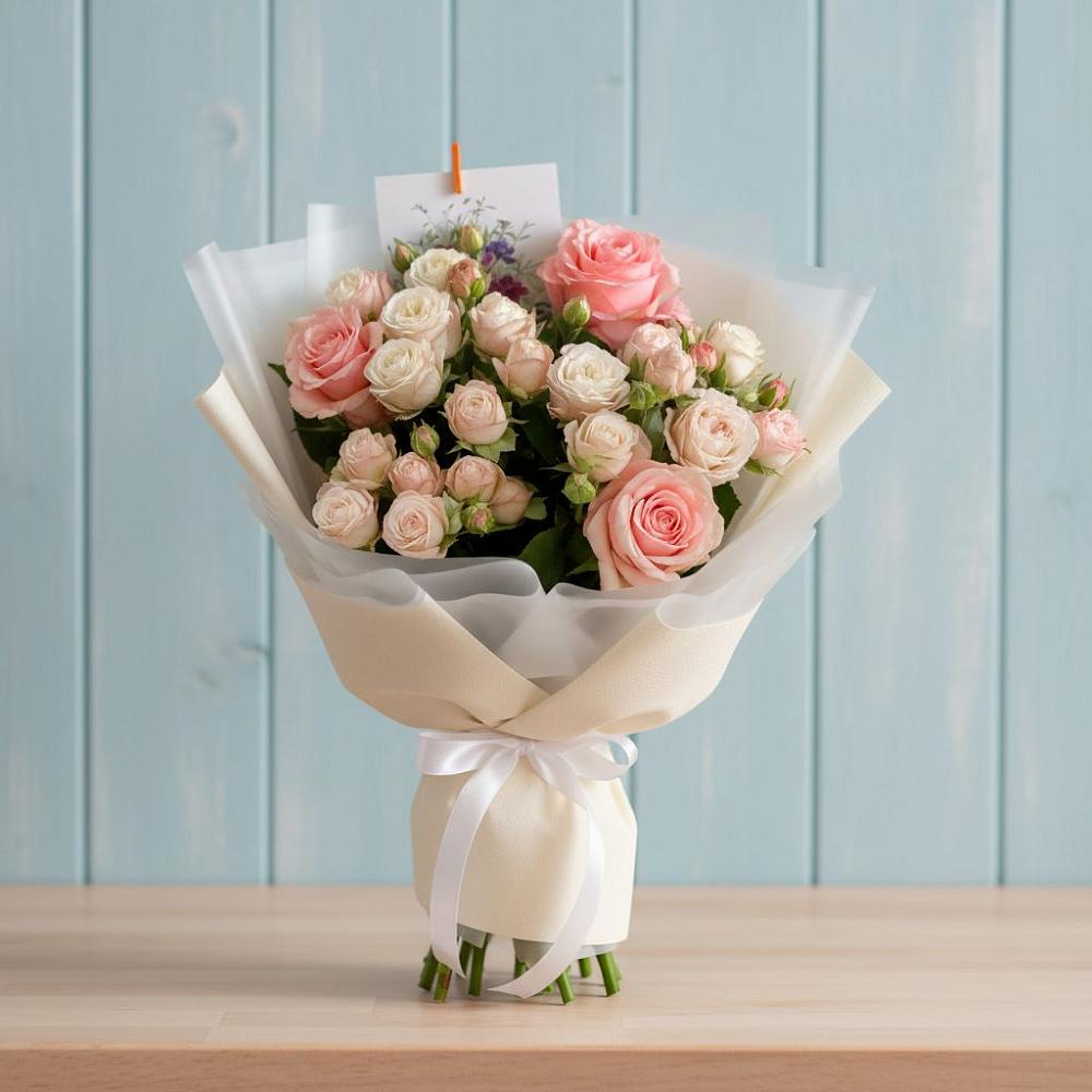 Букет цветов из: Розы в Ногинск-9