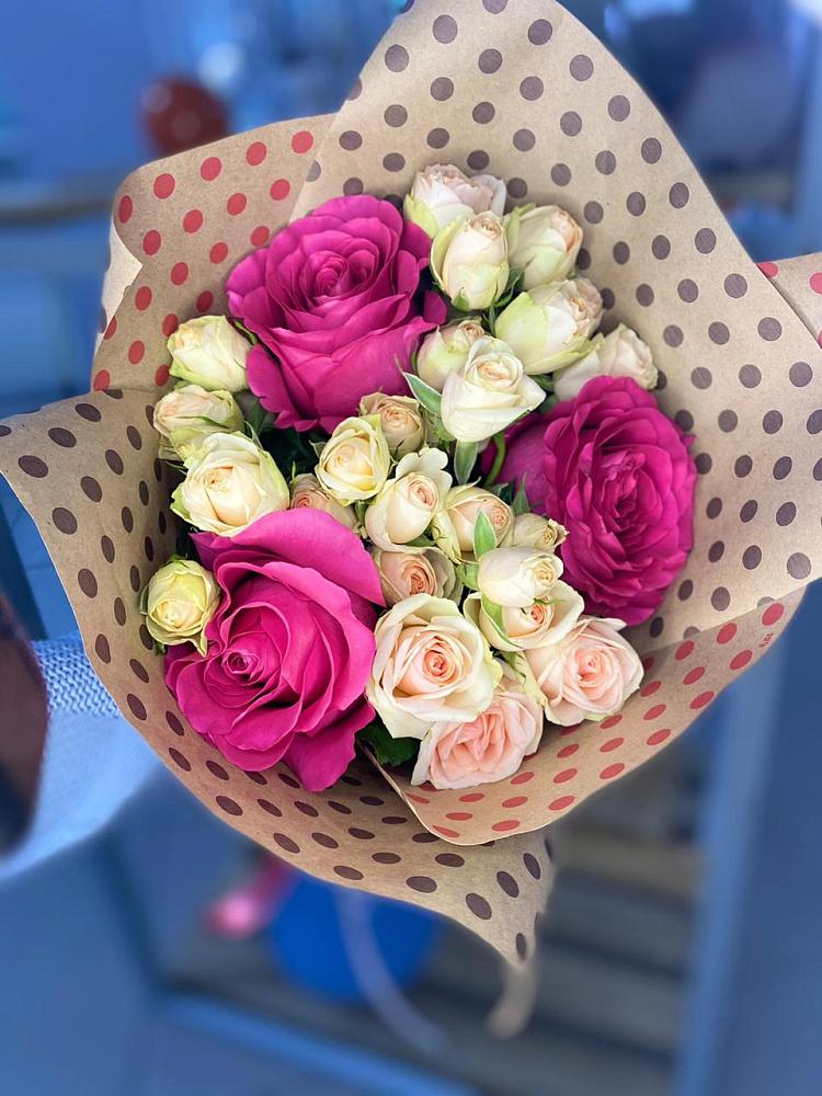 Букет цветов из: Розы в Ногинск-9