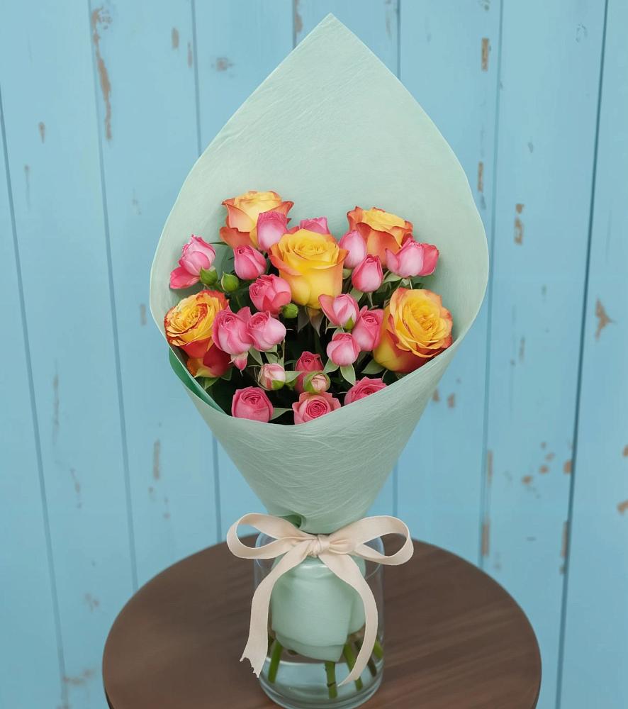 Букет цветов из: Розы в Ногинск-9