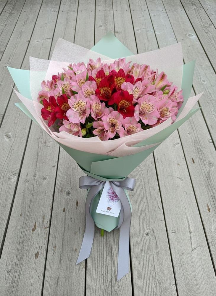Букет цветов из: Альстромерии в Ногинск-9