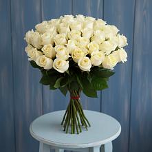 Букет 51 Белая роза Эдлесс Лав #REPLACE_PRED# Ногинск-9