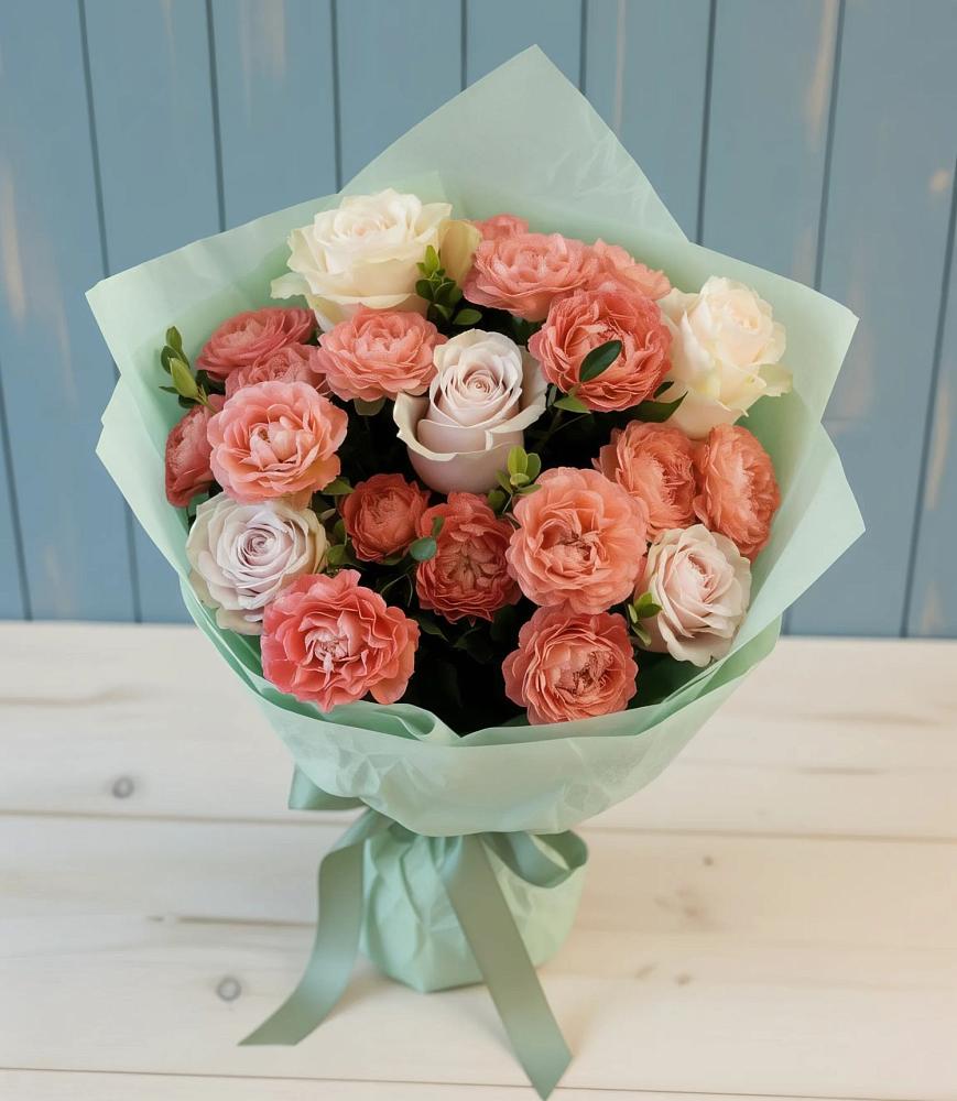 Букет цветов из: Розы в Ногинск-9