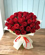Букет 29 Красных роз в Ногинск-9