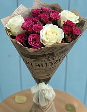 Букет цветов из:  Розы #REPLACE_PRED# Ногинск-9
