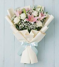 Букет цветов из:  Лилии #REPLACE_PRED# Ногинск-9
