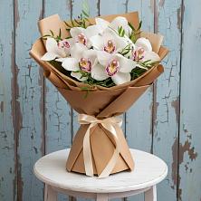 Букет цветов из:  Орхидеи и Розы в Ногинск-9